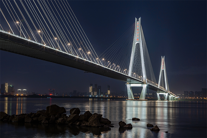 橋梁夜景亮化